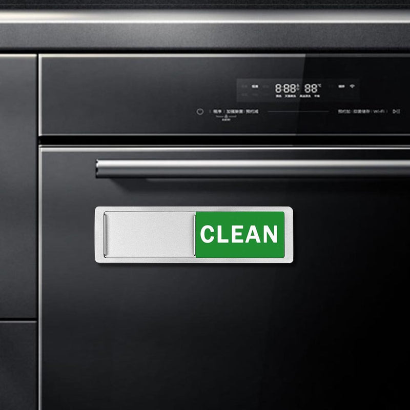 Clean Dirty Dishwasher Magnet Indicator Sign