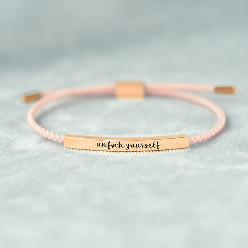 UNF♥CK Yourself Tube Bracelet