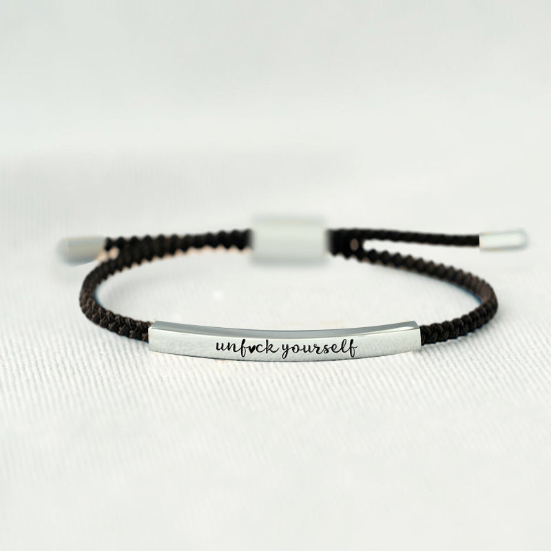 UNF♥CK Yourself Tube Bracelet