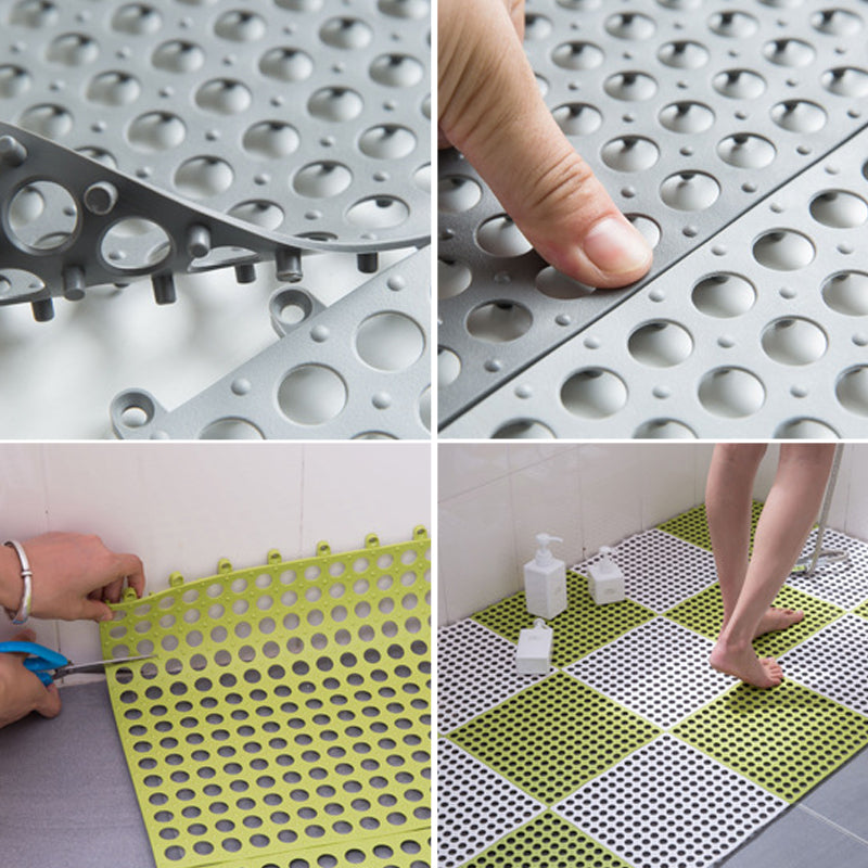 Bathroom PVC spliceable non-slip mat