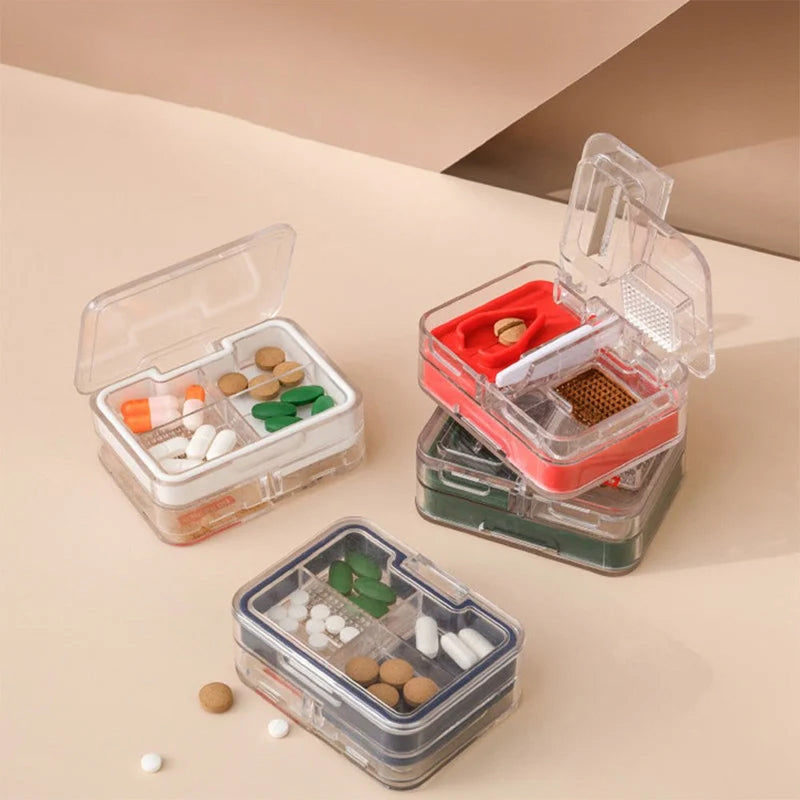 Portable multi-functional medicine box