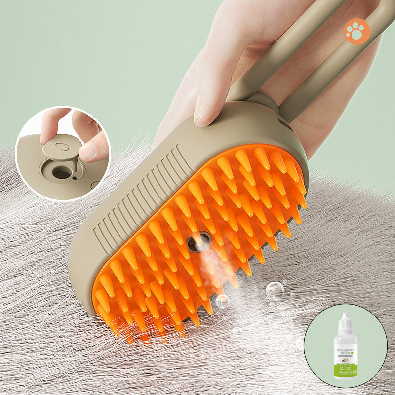 Anti-Shedding Pet Spray Massaging Comb