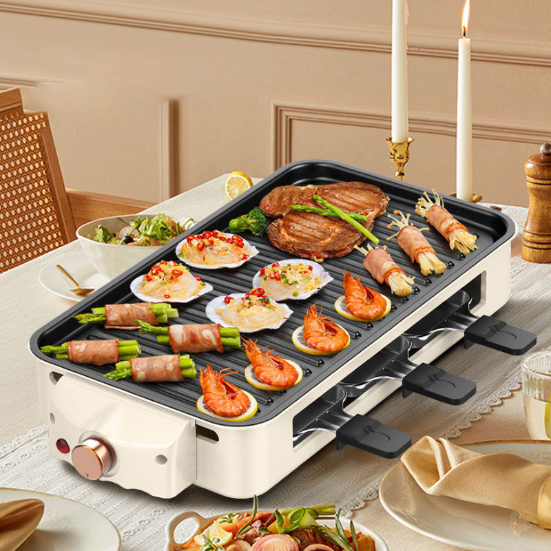 Removable Smokeless Electric Grill for Home Use