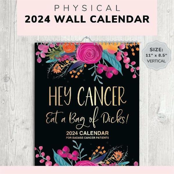 2024 Calendar For Tired-Ass Women