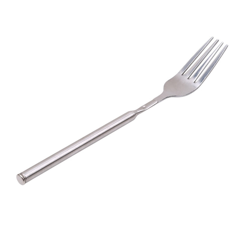 Stainless Steel Retractable Barbecue Fork – Creative Kitchen Tool