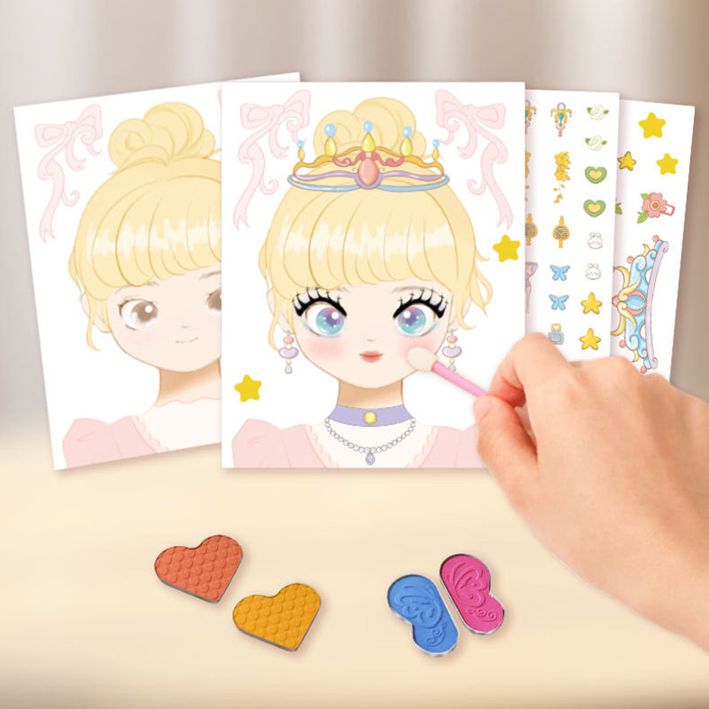 Princess Dress-Up DIY Diamond Sticker Book