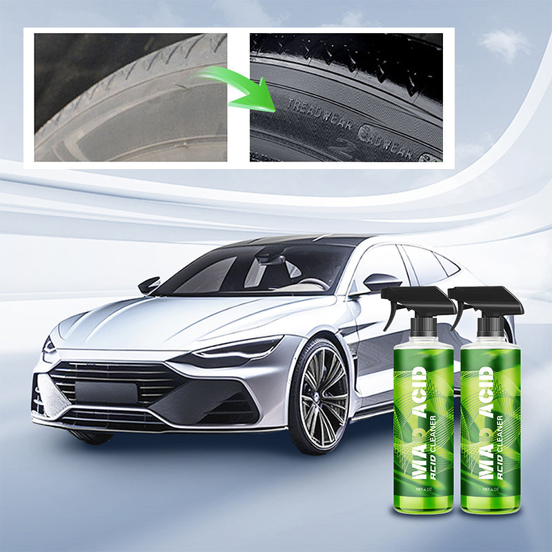 Car Tire Cleaning and Maintenance Spray