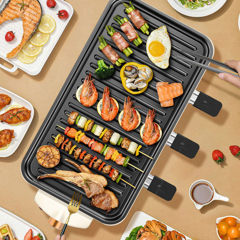 Removable Smokeless Electric Grill for Home Use