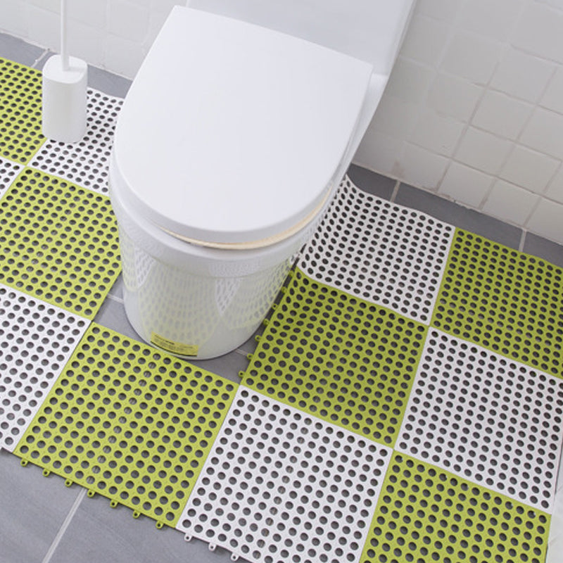 Bathroom PVC spliceable non-slip mat