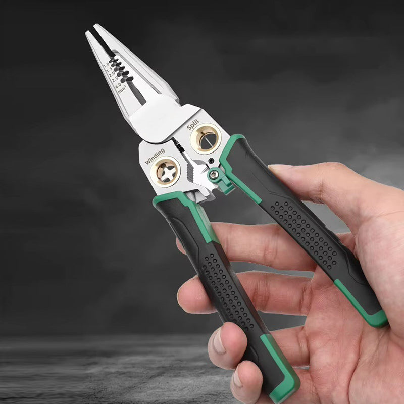 8-in-1 Wire Stripper & Crimper Pliers