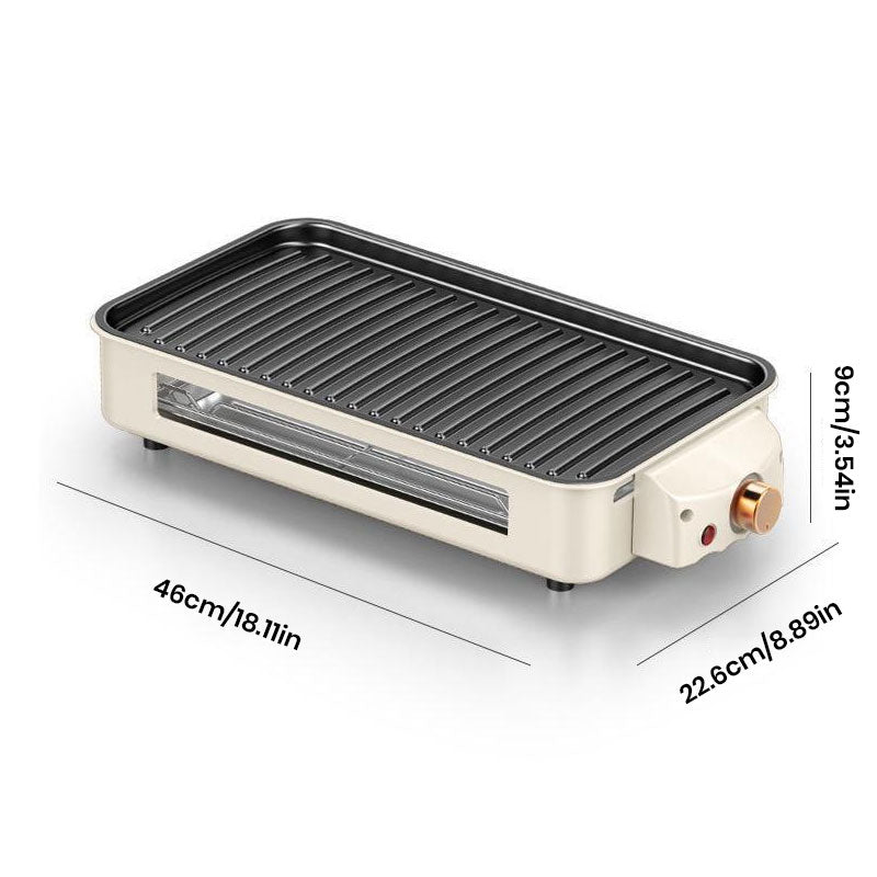 Removable Smokeless Electric Grill for Home Use