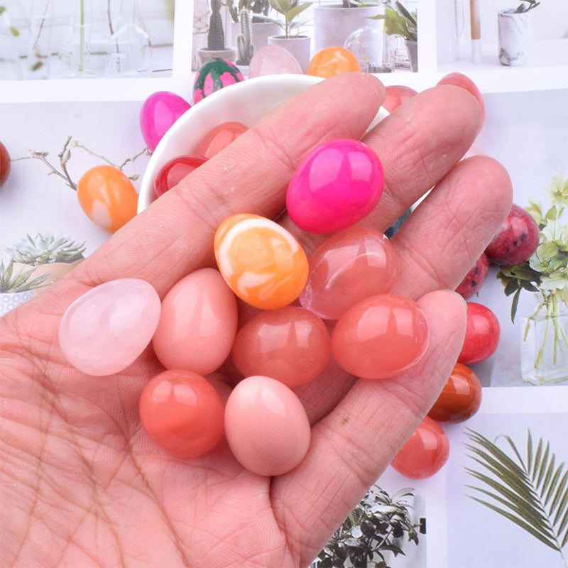 Natural Crystal Easter Egg Decorative Stone Egg