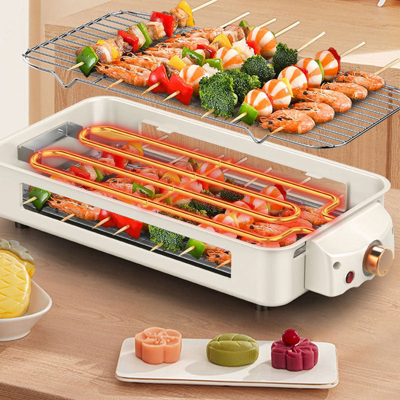 Removable Smokeless Electric Grill for Home Use