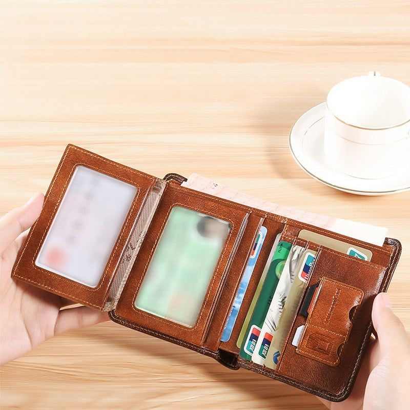 Simple Anti-theft Wallets for Men