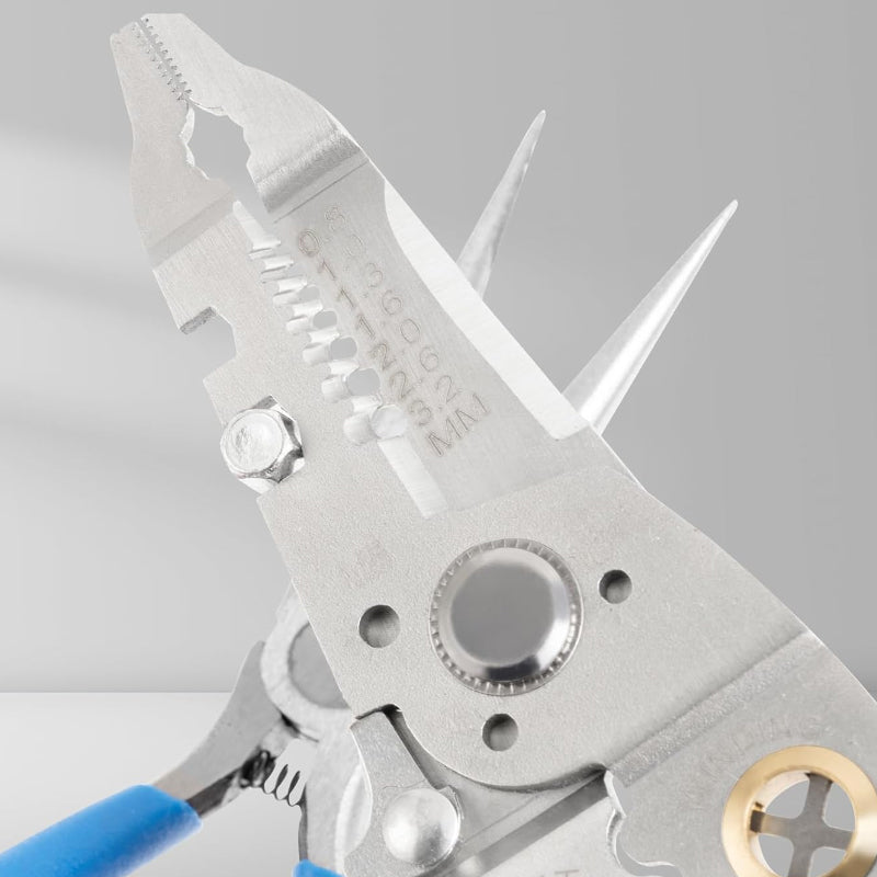 8-in-1 Wire Stripper & Crimper Pliers