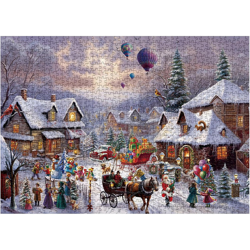 Winter Wonderland Advent Calendar Jigsaw Puzzle 1000 Pieces