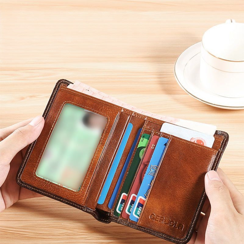 Simple Anti-theft Wallets for Men