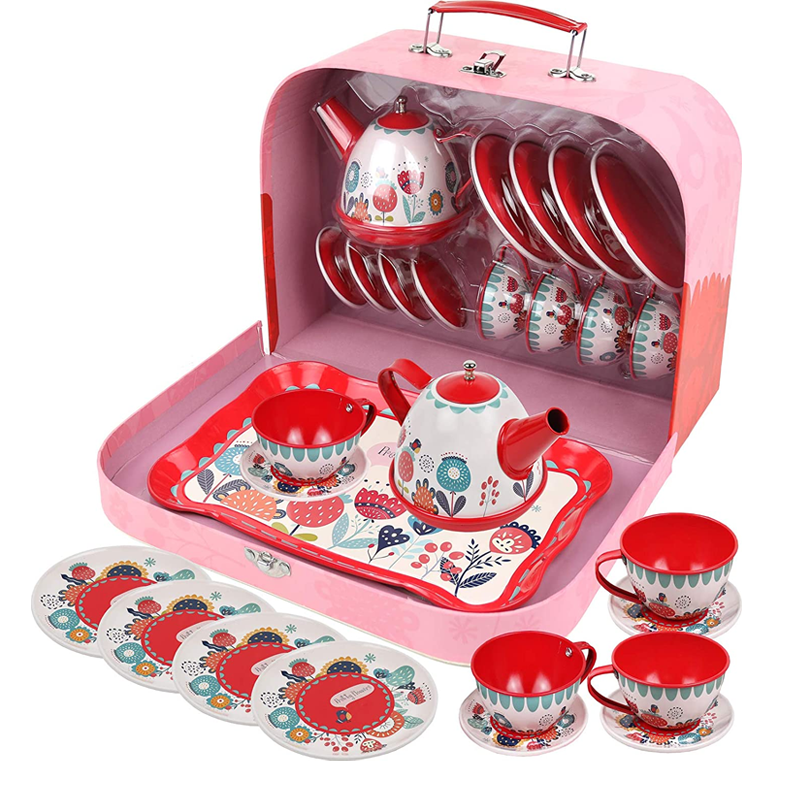 Tea Party Set, Children Pretend Play Toy