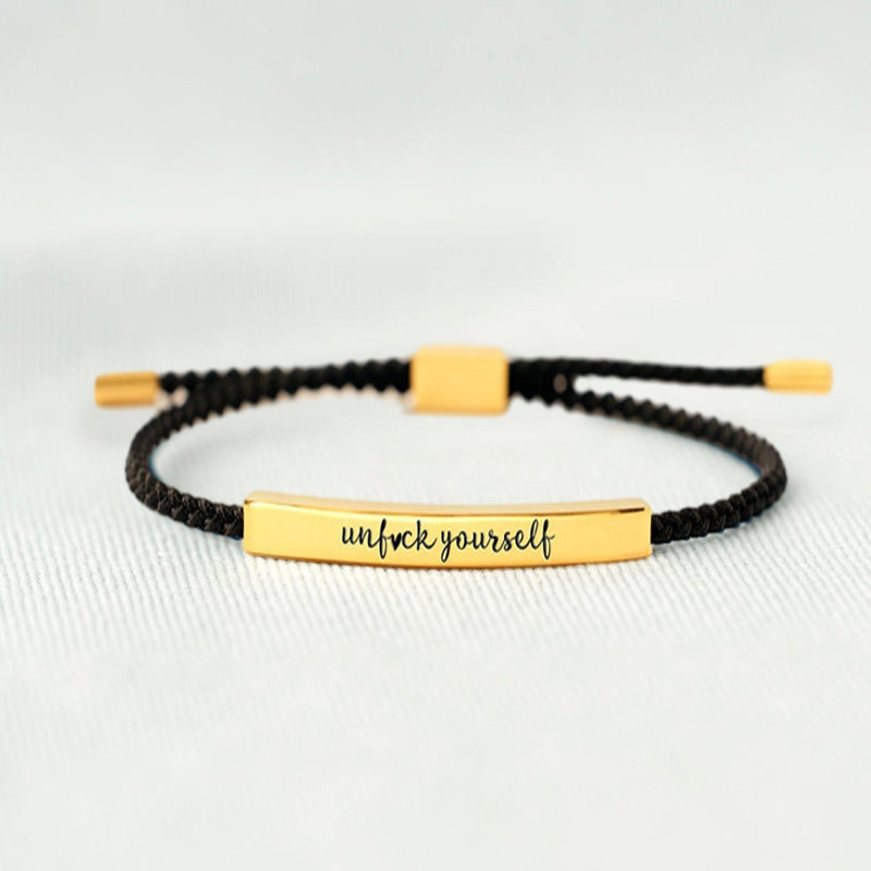 UNF♥CK Yourself Tube Bracelet