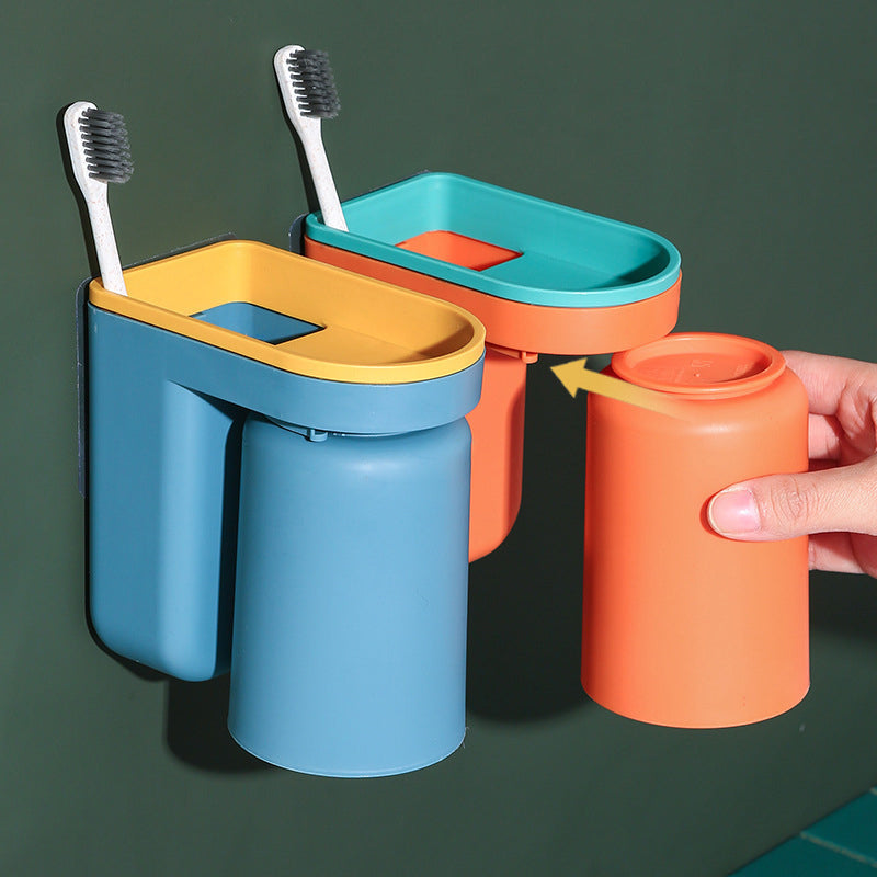 Stick-on Toothbrush Holder