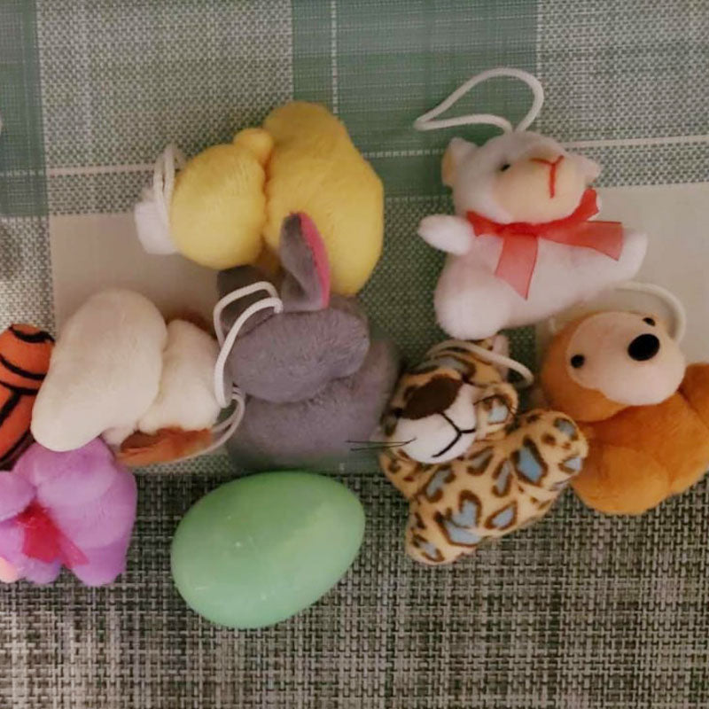 12/24 Pcs Prefilled Easter Eggs, Filled with Plush Animal Toys