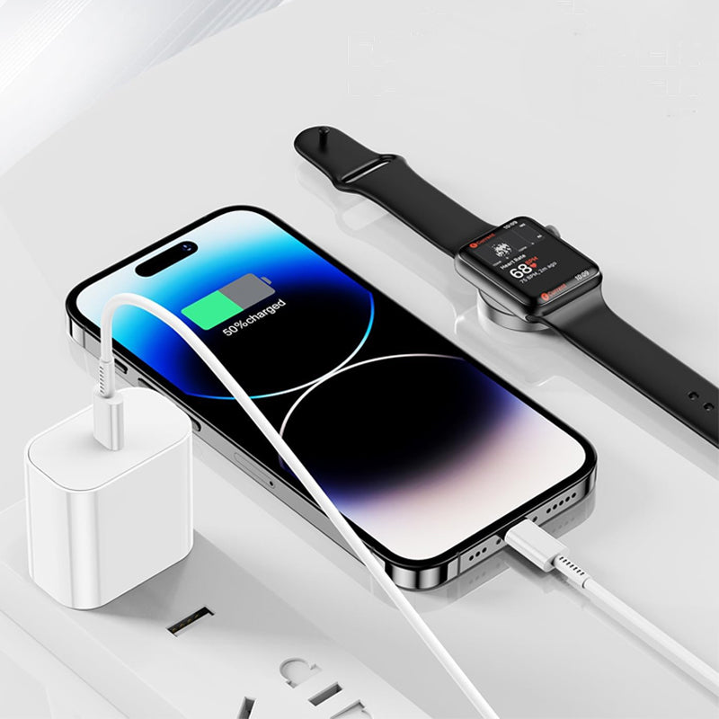 Magnetic 1-to-3 Wireless Charging Cable