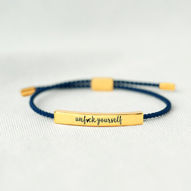 UNF♥CK Yourself Tube Bracelet