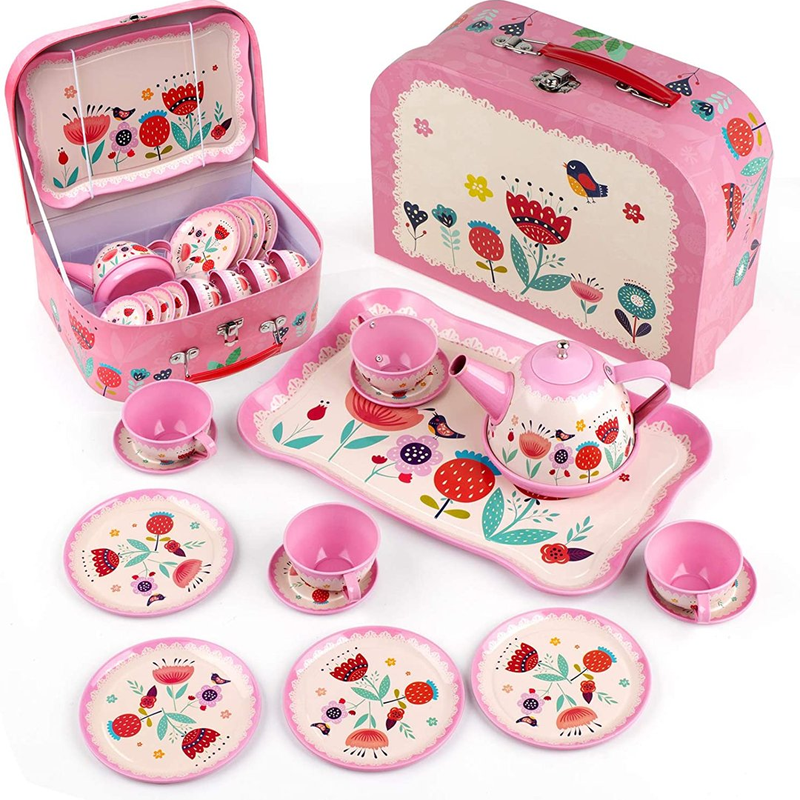 Tea Party Set, Children Pretend Play Toy