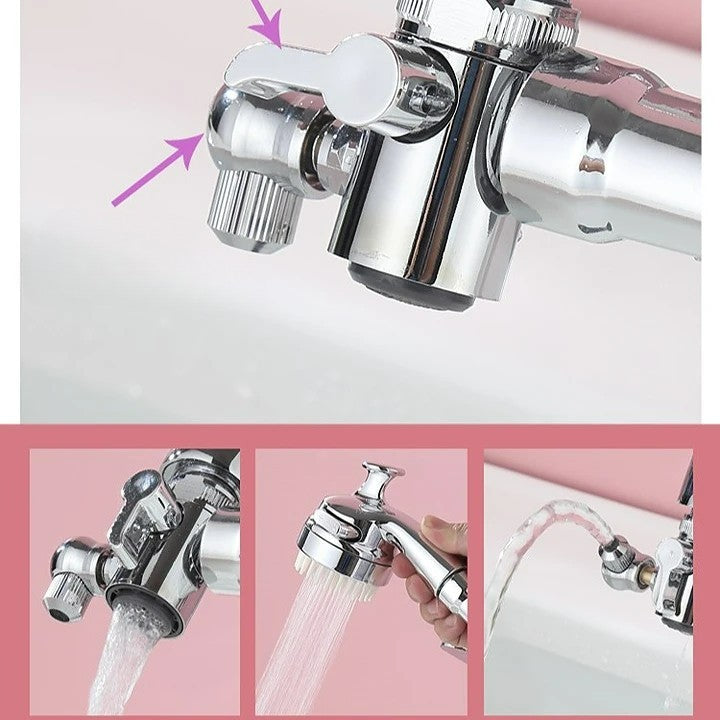 All-Copper Multi-Function Faucet Extender