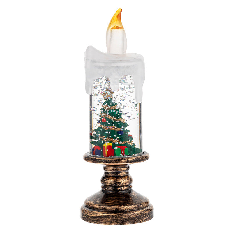 Christmas Candle Night Lights – Luminous Holiday Decoration