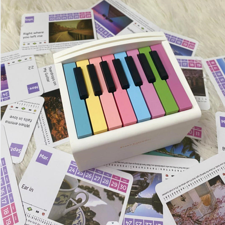 Upgraded Playable Piano Calendar Ornament