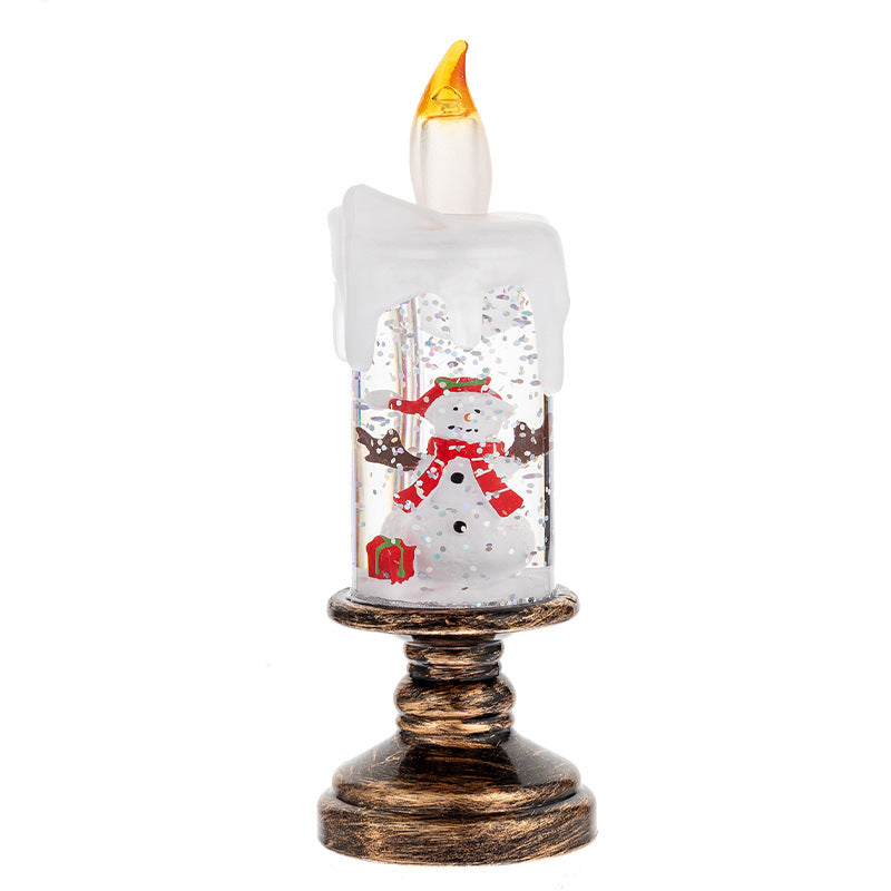 Christmas Candle Night Lights – Luminous Holiday Decoration