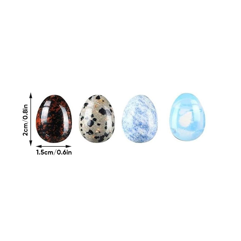 Natural Crystal Easter Egg Decorative Stone Egg