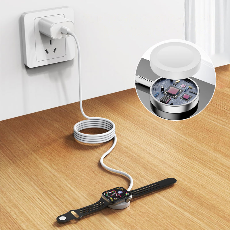 Magnetic 1-to-3 Wireless Charging Cable