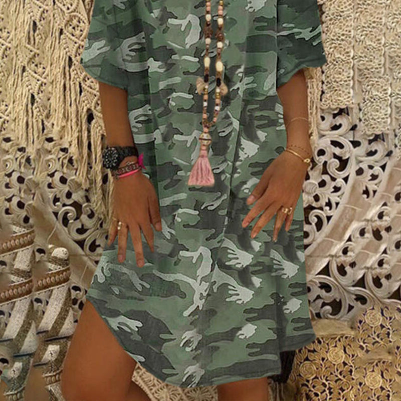 Camouflage dress