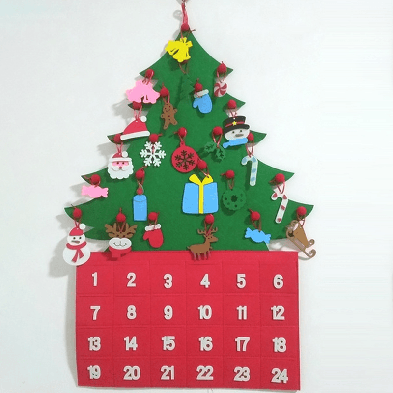 NEW UPGRADED DIY Felt Christmas Tree, A Great Gift For Kids