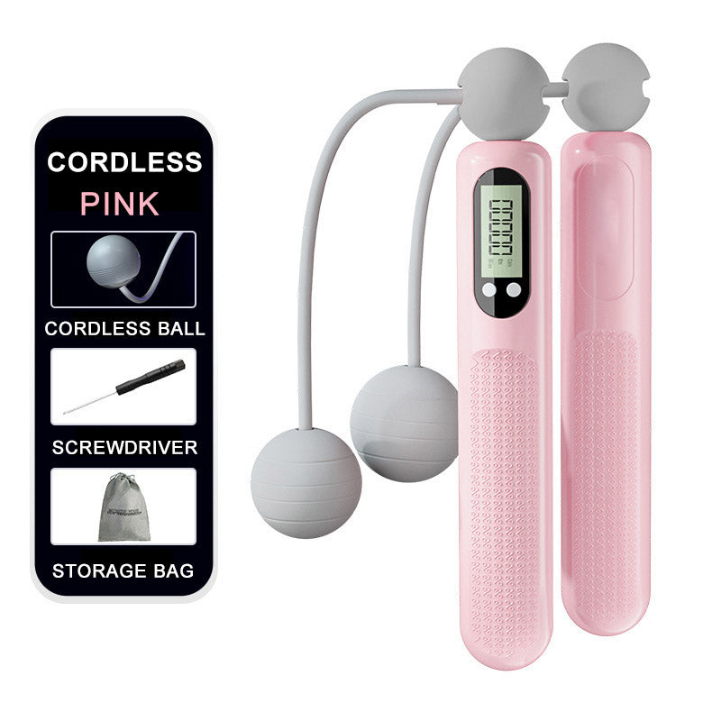 Smart Cordless Jump Rope with LCD Screen