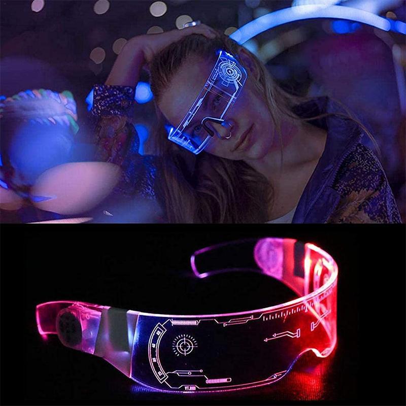 Colorful Luminous Glasses