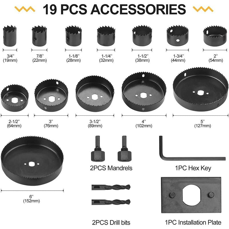 Hole Saw Set（11PCS/16PCS）