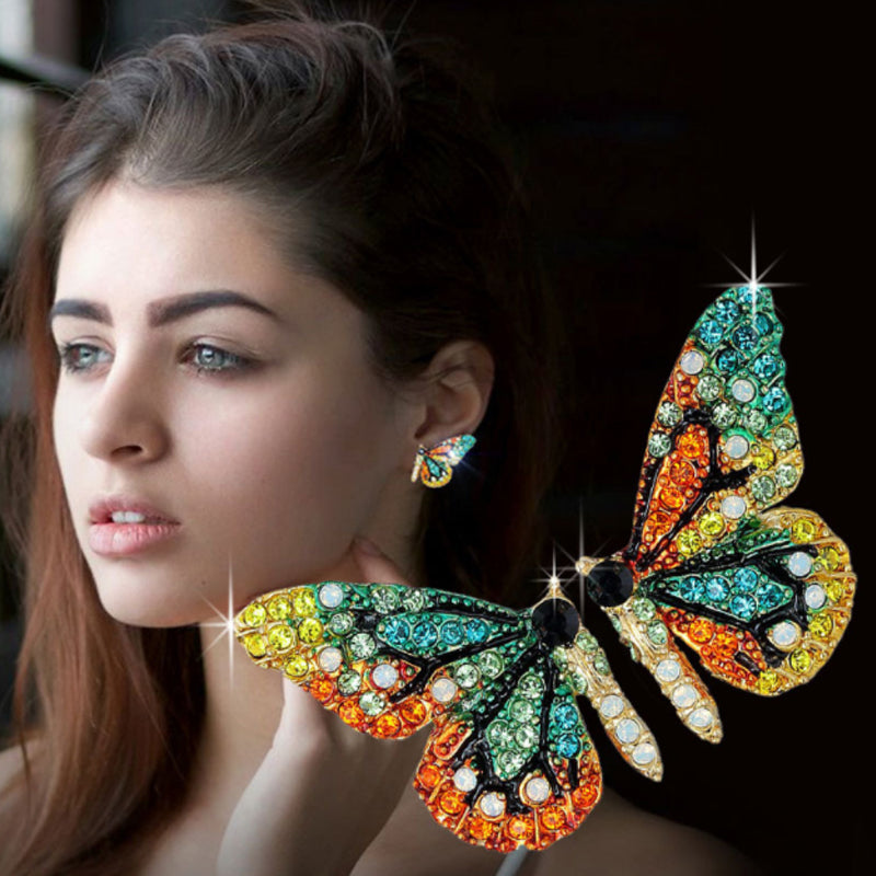 Butterfly wing earrings