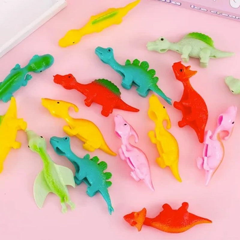 Slingshot Dinosaur Toys (10PCS, Random Color)