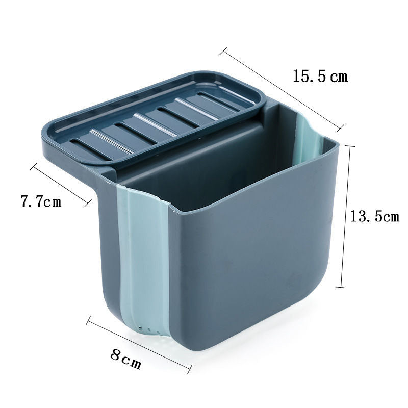 Kitchen Sink fold retractable drain basket