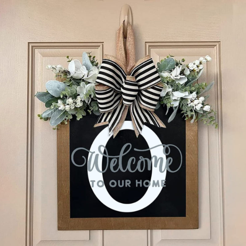 2023 NEW - Welcome Front Door Wreath