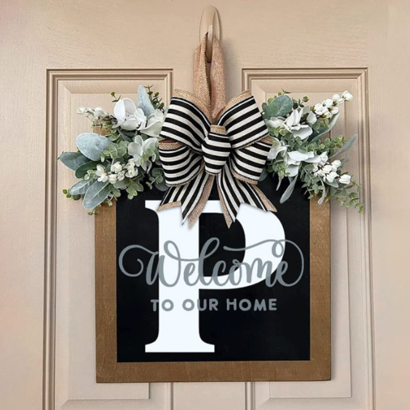 2023 NEW - Welcome Front Door Wreath