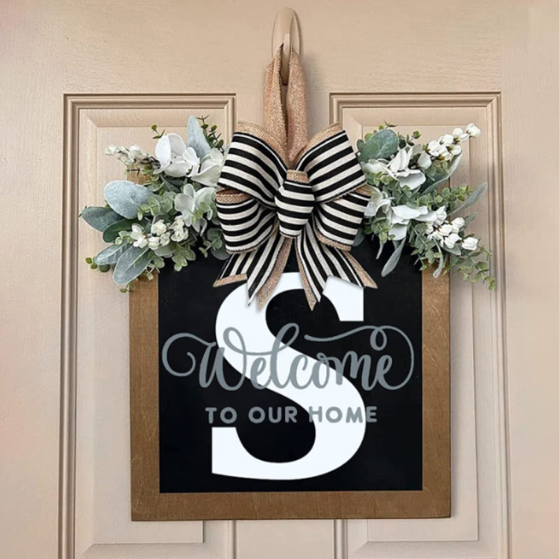 2023 NEW - Welcome Front Door Wreath