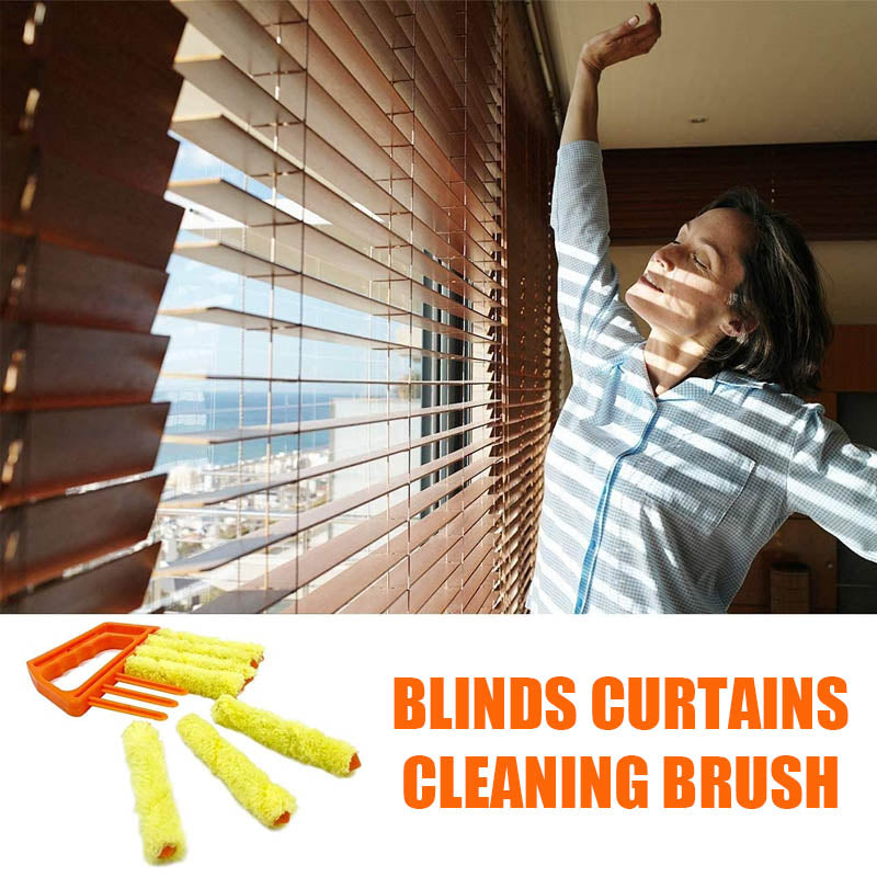 7-Finger Blinds Curtains Brush