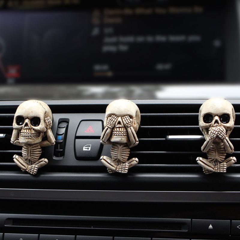 Pre-Sale>> Creative Car Skull Ghost Head Aromatherapy