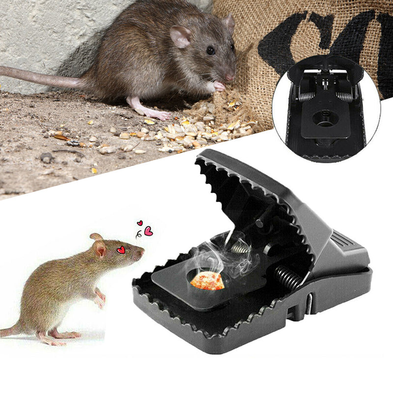 Black highly sensitive mousetrap