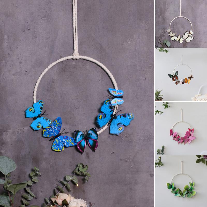 Simulated Butterfly Wall Decoration Wind Chimes