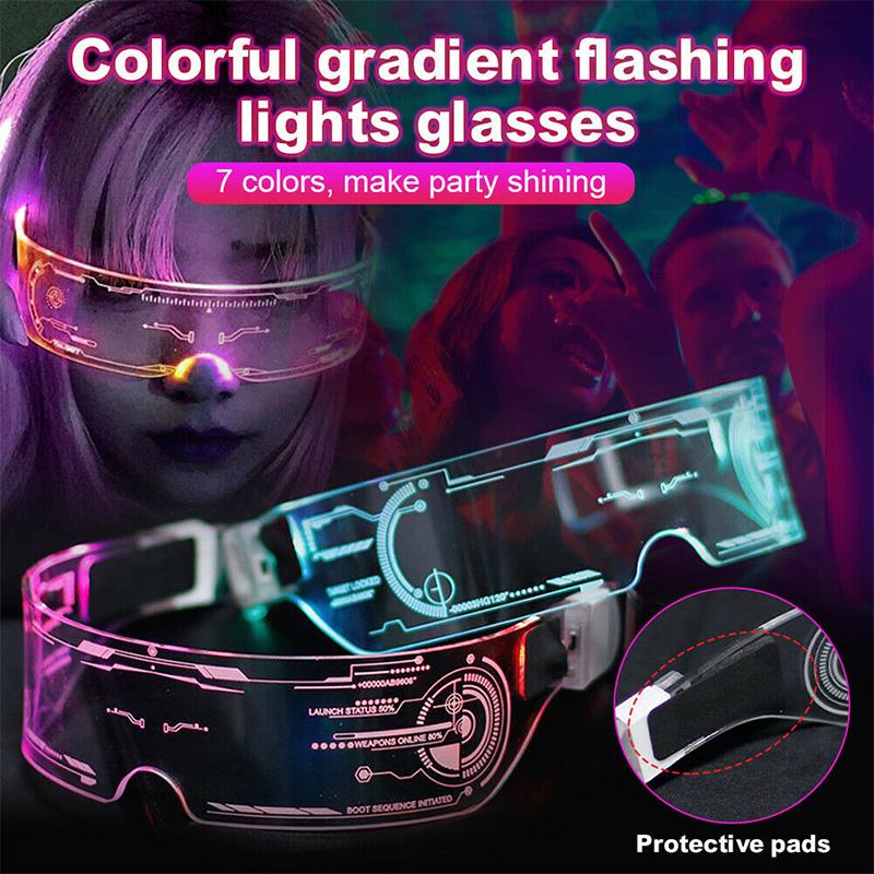 Colorful Luminous Glasses